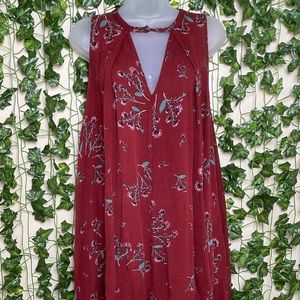 Free People Floral Tunic Dress Size XS